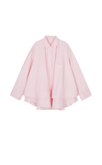 Shirt/JNBY Drawstring Oversized Cotton Poplin Shirt