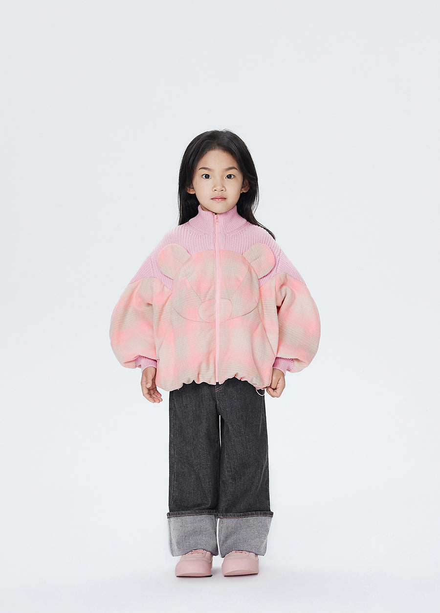 Coat / jnby by JNBY Playful Stripe Cotton Coat