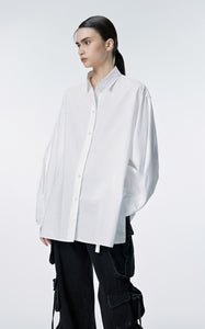 Shirt / JNBY Cotton Long-sleeved Solid Shirt(100% cotton)