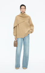 Sweater / (ESG)JNBY Wool Wrap Longline Cardigan