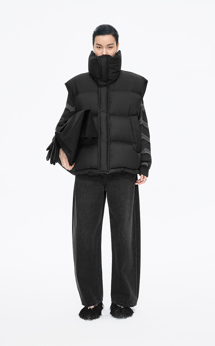 Down Vest / JNBY Oversized Reversible Down Vest