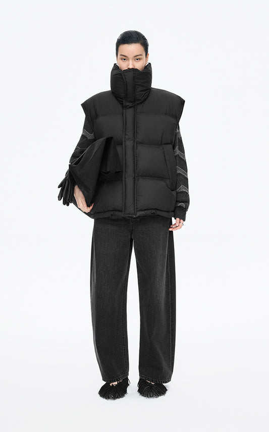 Down Vest / JNBY Oversized Reversible Down Vest