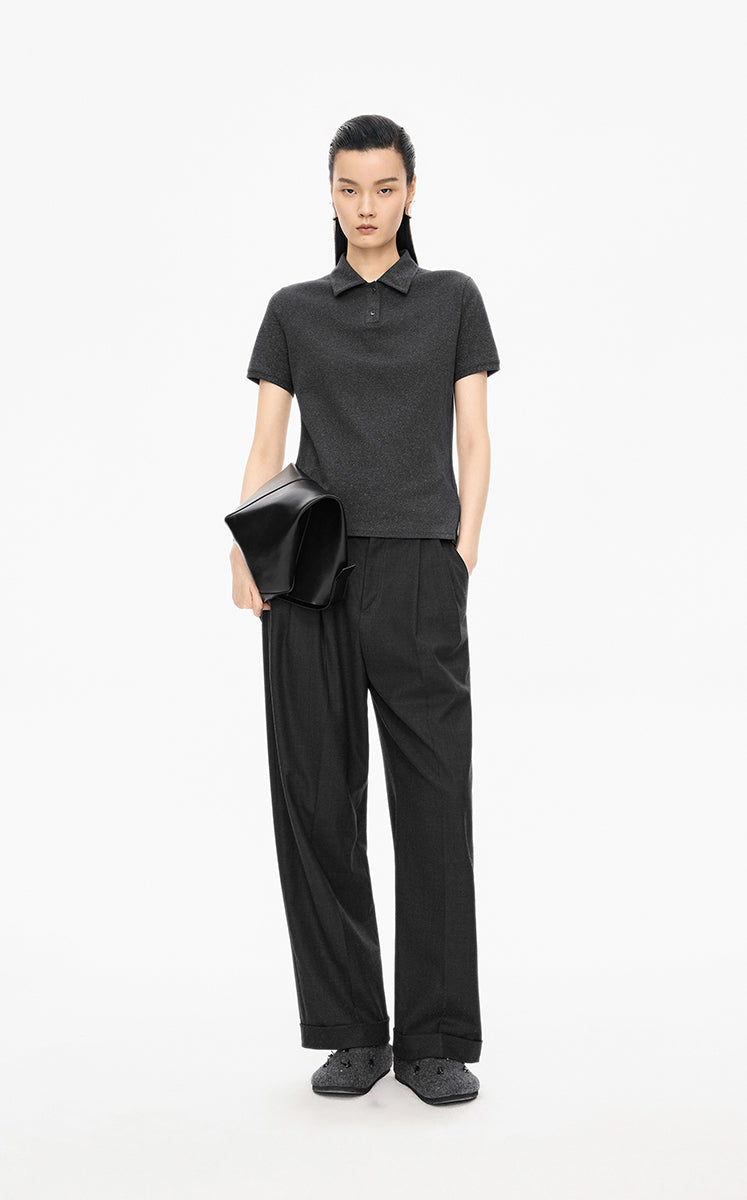 T-Shirt / JNBY Classic Cotton Polo Tee