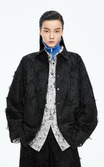 Shirt / JNBY Oversized Textured Jacquard Weave Shirt