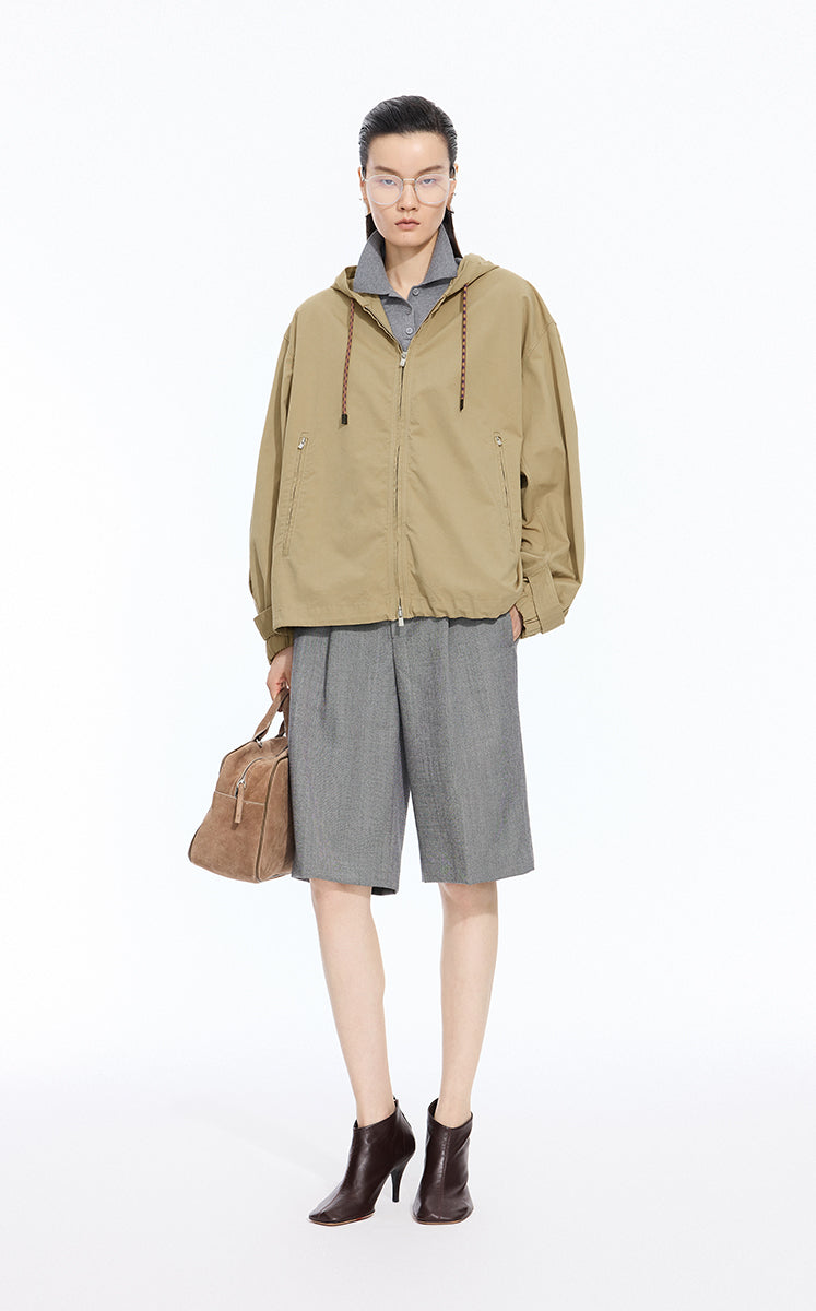 Jacket / JNBY Oversized Cotton Utility Jacket