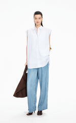 Pants / JNBY Eco-friendly Tencel Wide-Leg Jeans