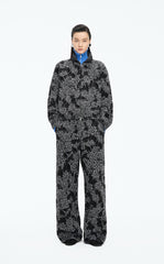 Pants / JNBY Shadow Art Straight Wool Blend Pants