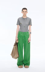 T-Shirt / JNBY Floral Embroidery Slim Fit Tee