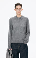 Sweater / JNBY O-shaped Wool-Cashmere Pullover