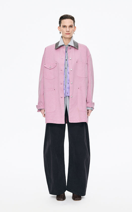 Jacket / JNBY Oversized Cotton Utility Jacket