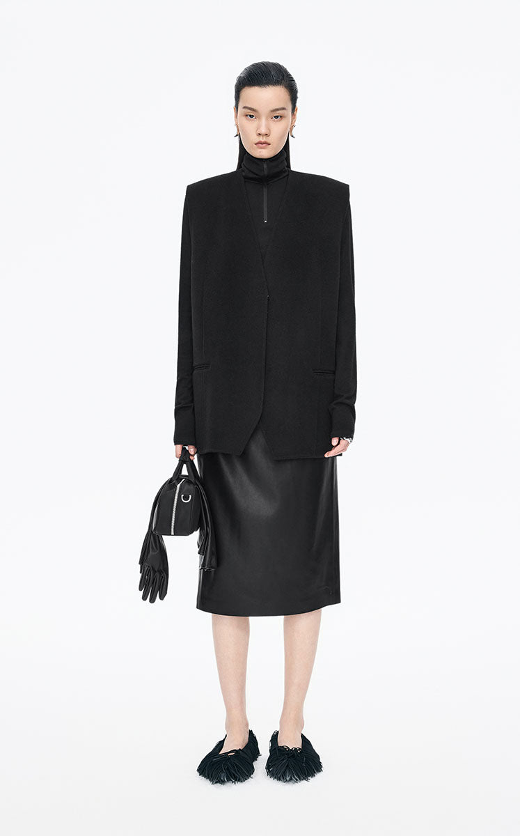 Vest / JNBY Oversize Wool Felt Vest