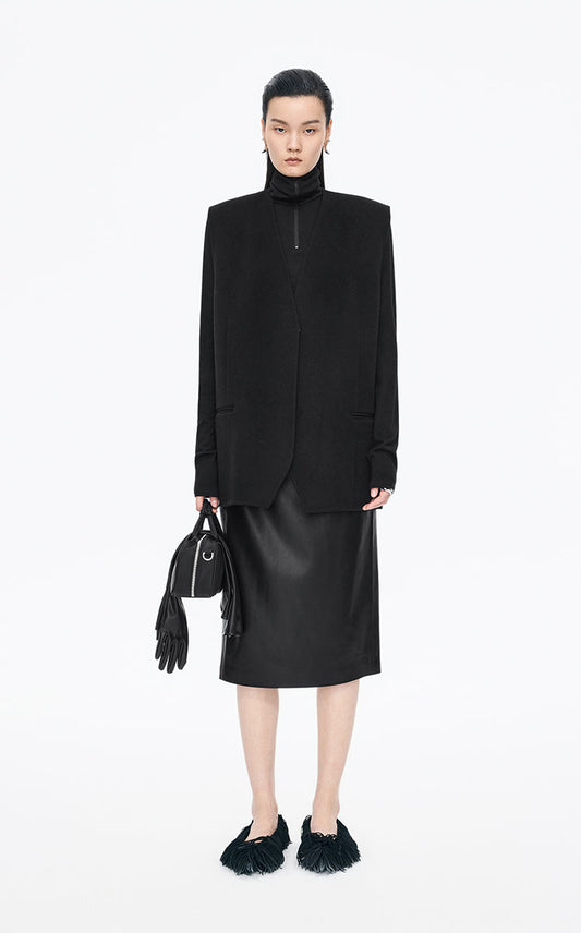 Vest / JNBY Oversize Wool Felt Vest