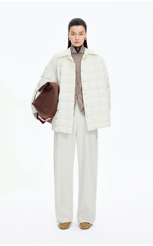 Down Coat / JNBY Oversized Mid-Length Down Coat