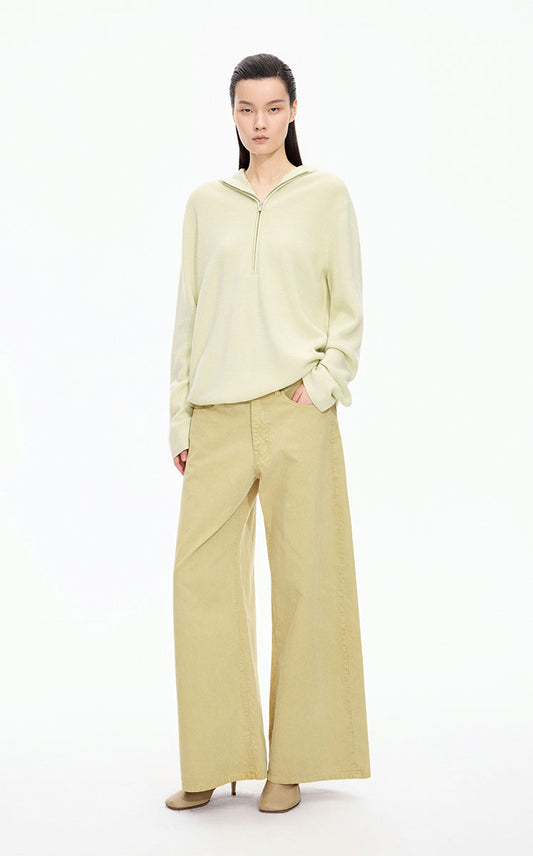 Pants / JNBY Wide-Leg Cotton Corduroy Pants
