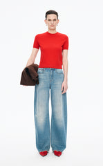 Pants /(ESG) JNBY Relaxed Banana Denim Trousers