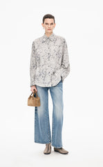 Pants / JNBY Relaxed Wide-Leg Long Jeans