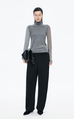 Pants / JNBY Relaxed Wool-Cotton Blend Banana Trousers