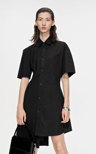 Dresses / JNBY Short Sleeve Button-down Shirt Dress