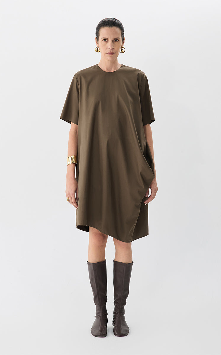 Dress / JNBY Irregular  Urban Short Sleeve Dress