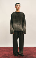 Sweater / CROQUIS Ink Gradient Oversized Wool Sweater
