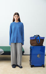 Bag / JNBYHOME Cotton Canvas Two-Tone Tote