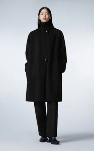 Coat / JNBY Knee-length Hooded Wool Coat