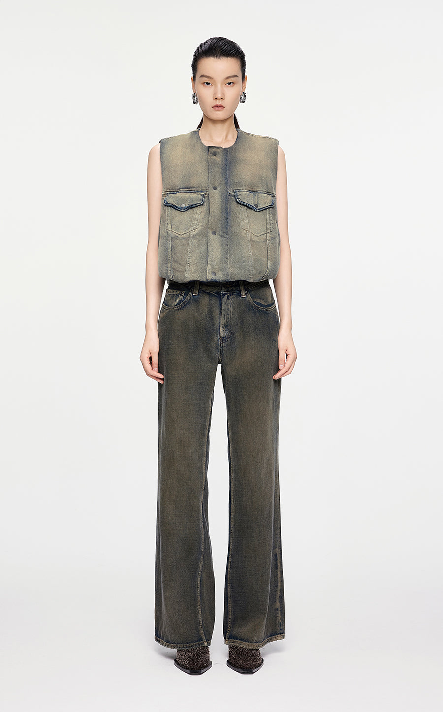 Vest / JNBY O-shape Down Vest