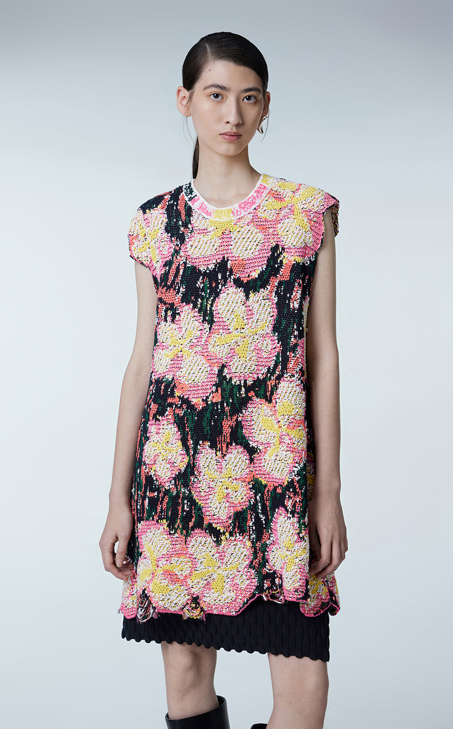 Dress /(ESG) JNBY Relaxed Floral Sleeveless Dress