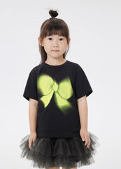 T-Shirt / jnby by JNBY Front Print Short Sleeve T-Shirt