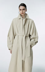 Coat / JNBY Cotton Trench Coat