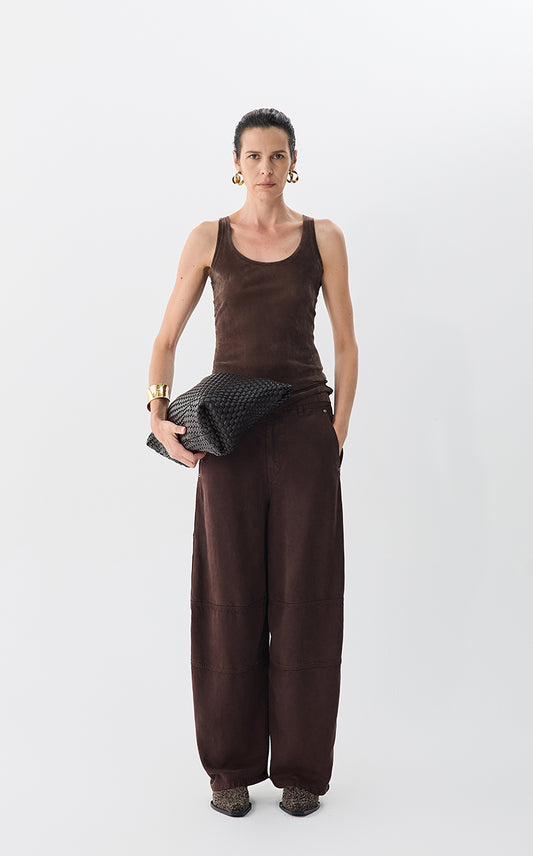 Vest / JNBY Sheer Velvet Mesh Tank
