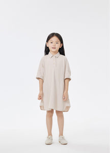 Dresses / jnby by JNBY Solid Shirt Style Short Sleeve Dress