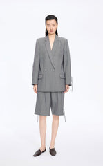 Blazer / JNBY Fringe-Trim Relaxed H-Line Blazer