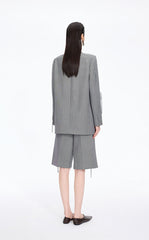 Blazer / JNBY Fringe-Trim Relaxed H-Line Blazer