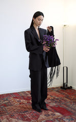 Blazer / JNBY Tailored Sculpted Cutout Floral Blazer