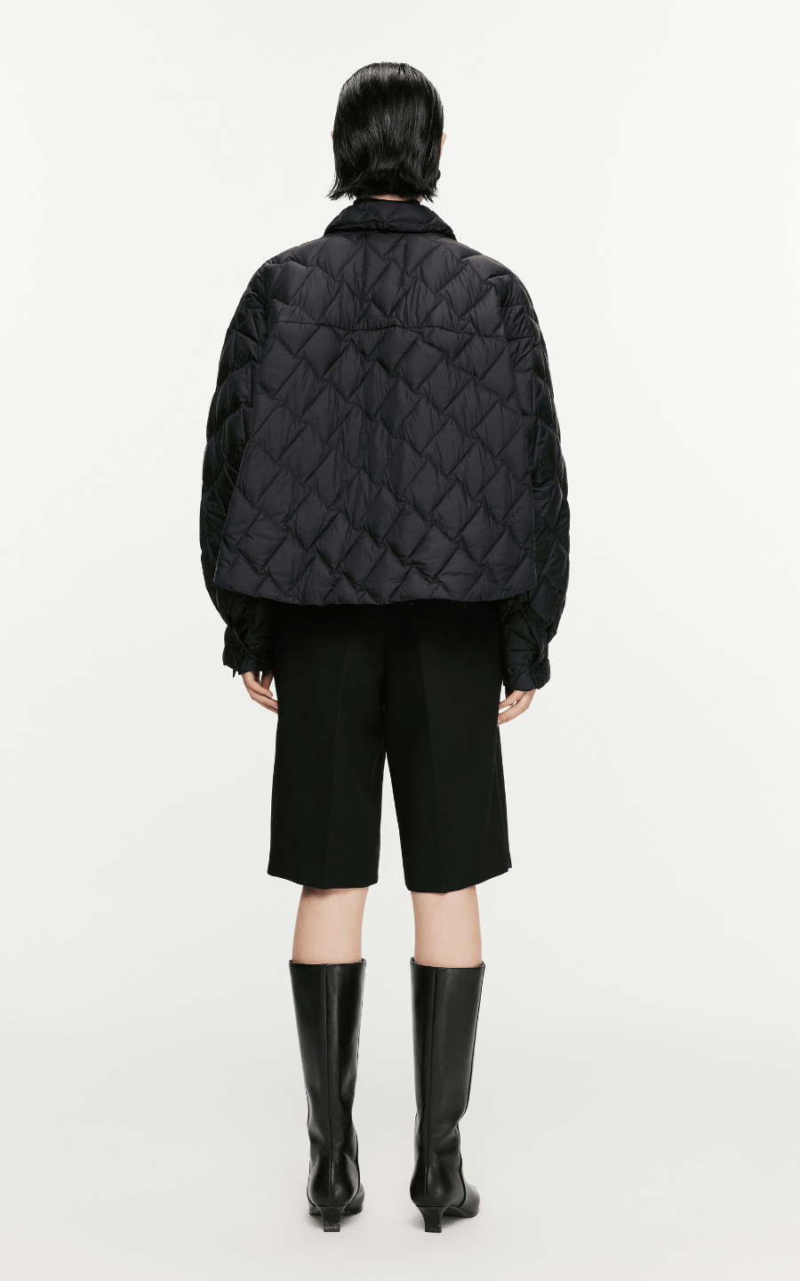 Coat / JNBY Long-Sleeved Drop Shoulder Down Jacket