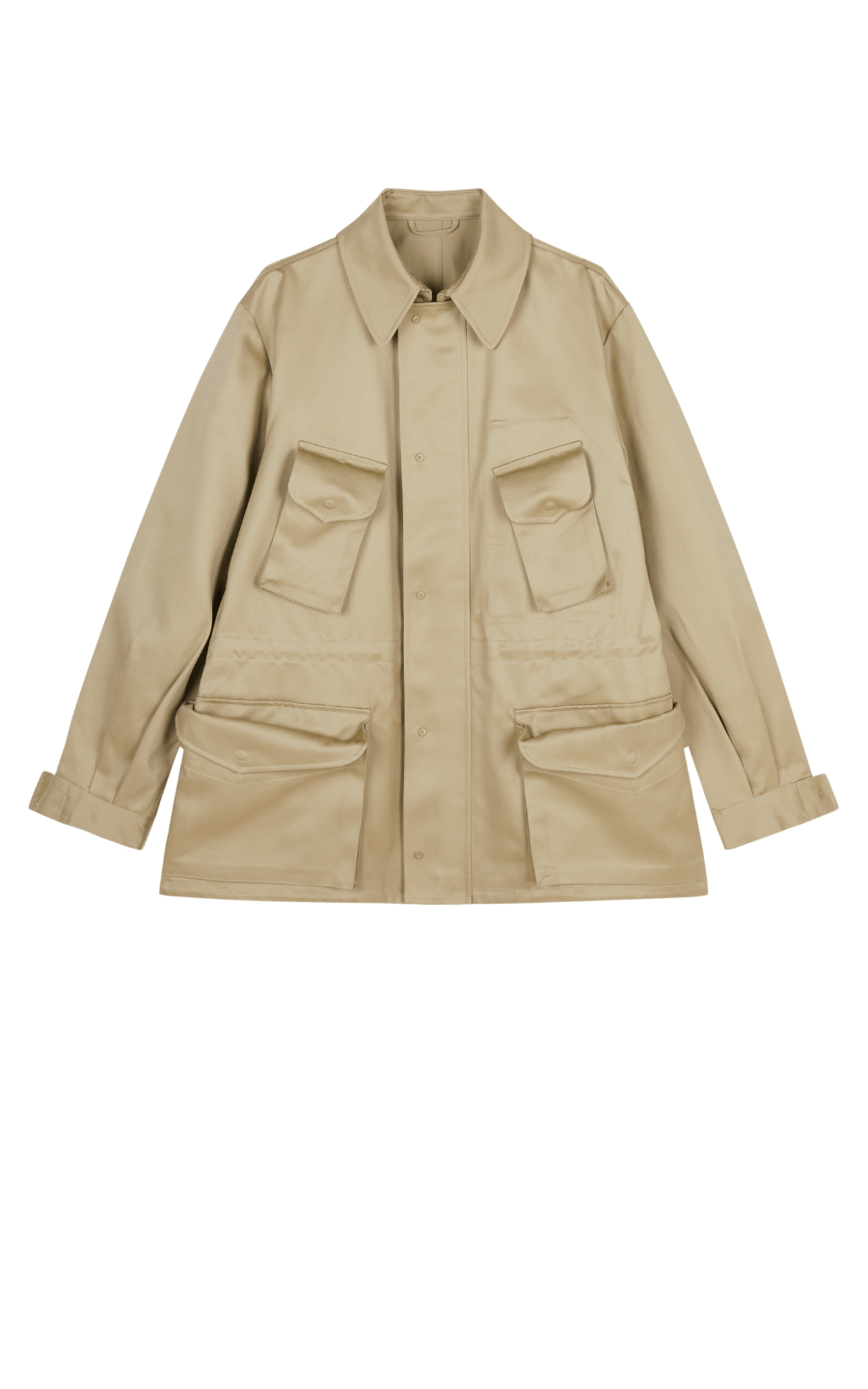 Coat / JNBY Loose Drawstring Cotton Jacket