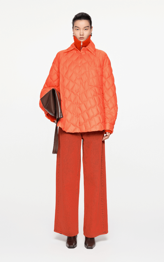 Coat / JNBY Oversize A-Type Light Down Jacket