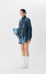 Coat / JNBY Oversized Denim Jacket