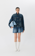 Coat / JNBY Oversized Denim Jacket