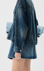 Coat / JNBY Oversized Denim Jacket