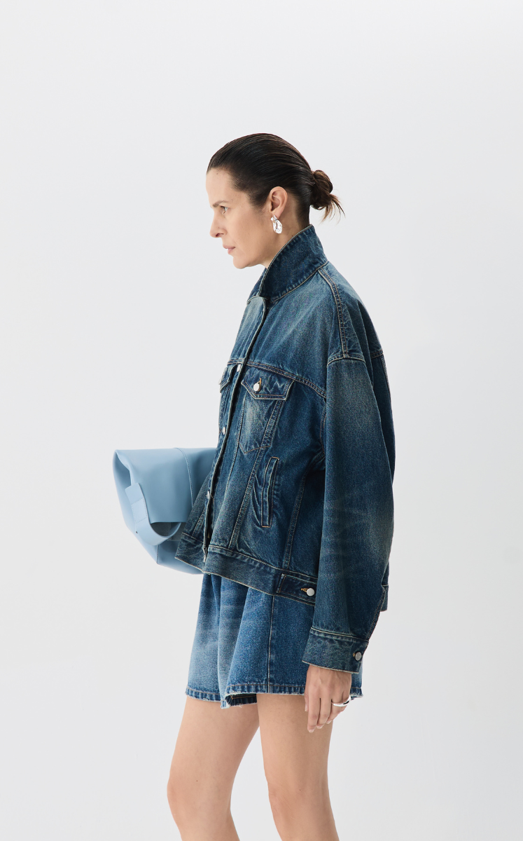 Coat / JNBY Oversized Denim Jacket