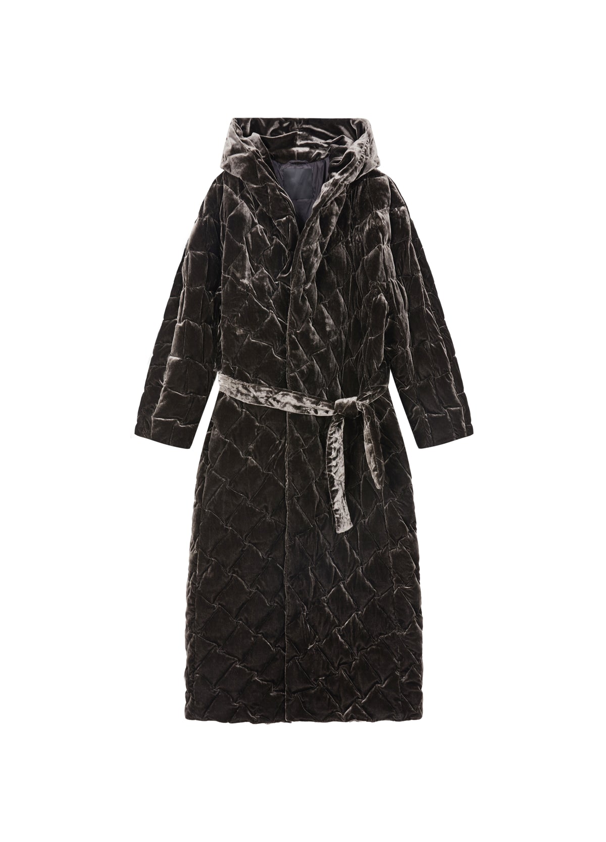 Coat / JNBY Oversized  Silk-blend Long Puffer