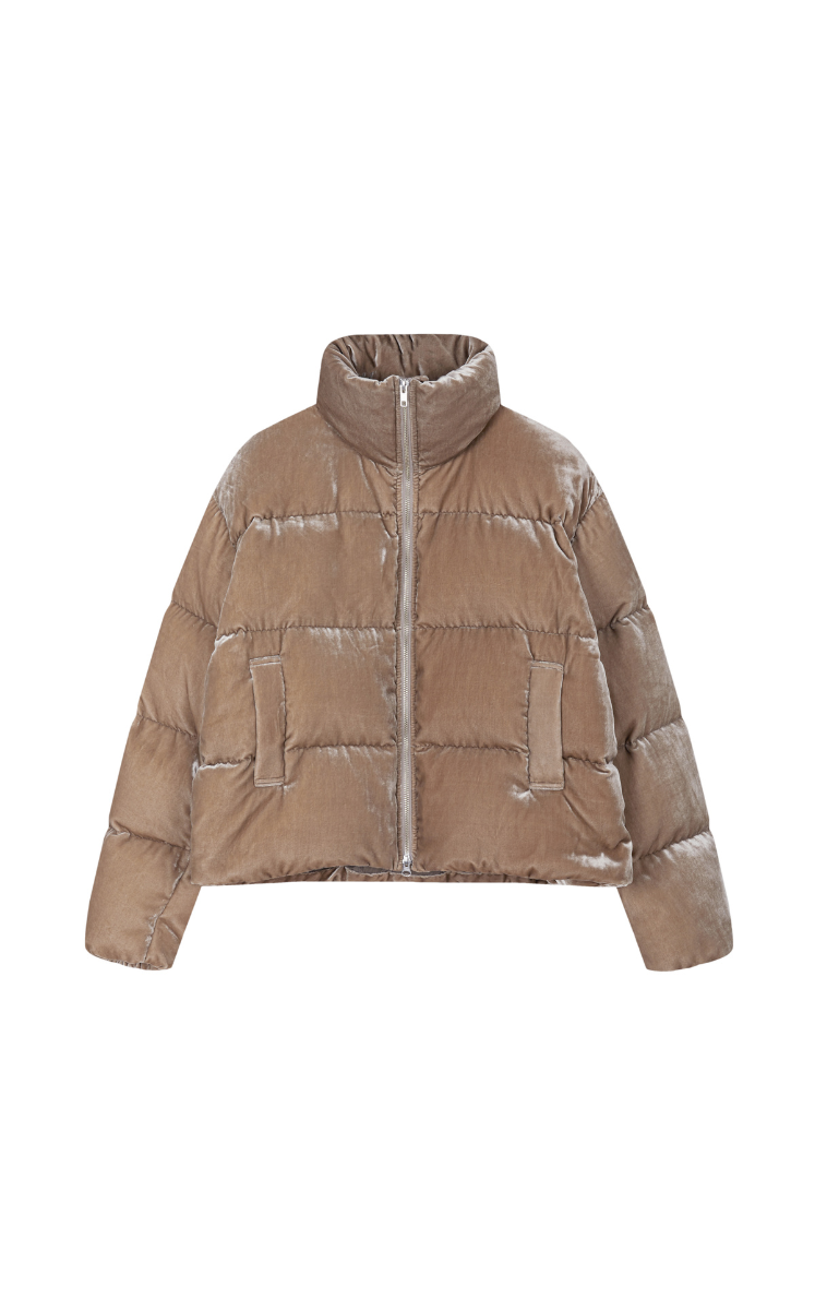 Coat / JNBY Silk-blend Puffer Jacket