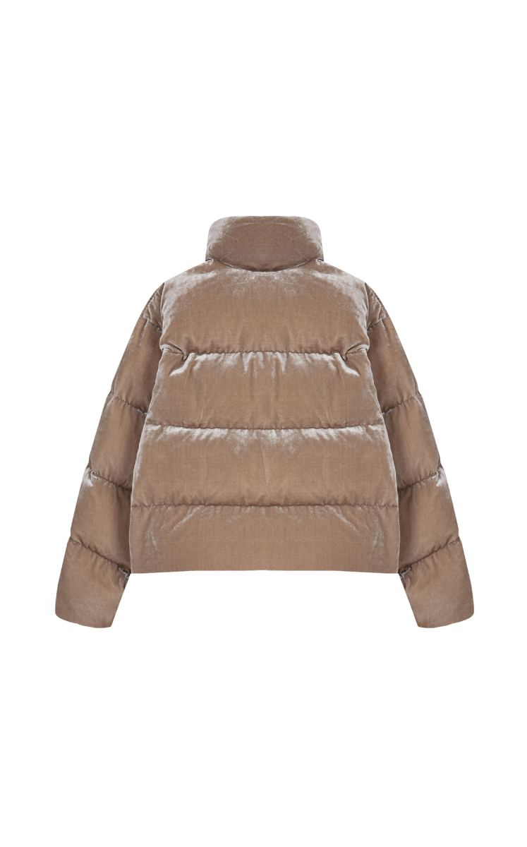 Coat / JNBY Silk-blend Puffer Jacket