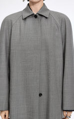 Coat / JNBY Wool Blend Loose A-Line Trench Coat