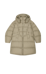 Down Coat / JNBY Deconstructed A-line Hooded Long Down Coat