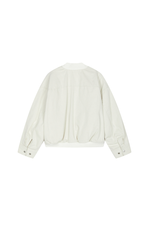 Down Coat / JNBY Denim texture Cropped Bomber Down Coat