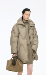 Down Coat / JNBY H-Line Lightweight Long Down Coat