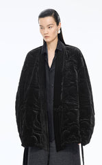 Down Coat / JNBY Oversized Cinched Mid-Length Down Coat